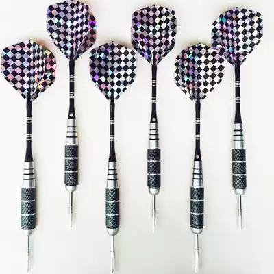6 sets of 22 grams of professional competition special stainless iron dart needle full metal flying standard laser tail