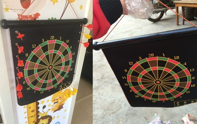 Phi tiêu đặt phi tiêu từ tính trẻ em hai bên phi tiêu lớn mục tiêu an toàn nam châm đánh dấu bay - Darts / Table football / Giải trí trong nhà đồ chơi phi tiêu