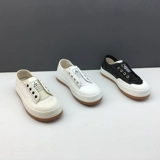 Туфли, чехол для отдыха, кроссовки, 2021 года, осенние, тренд сезона, из натуральной кожи, в корейском стиле