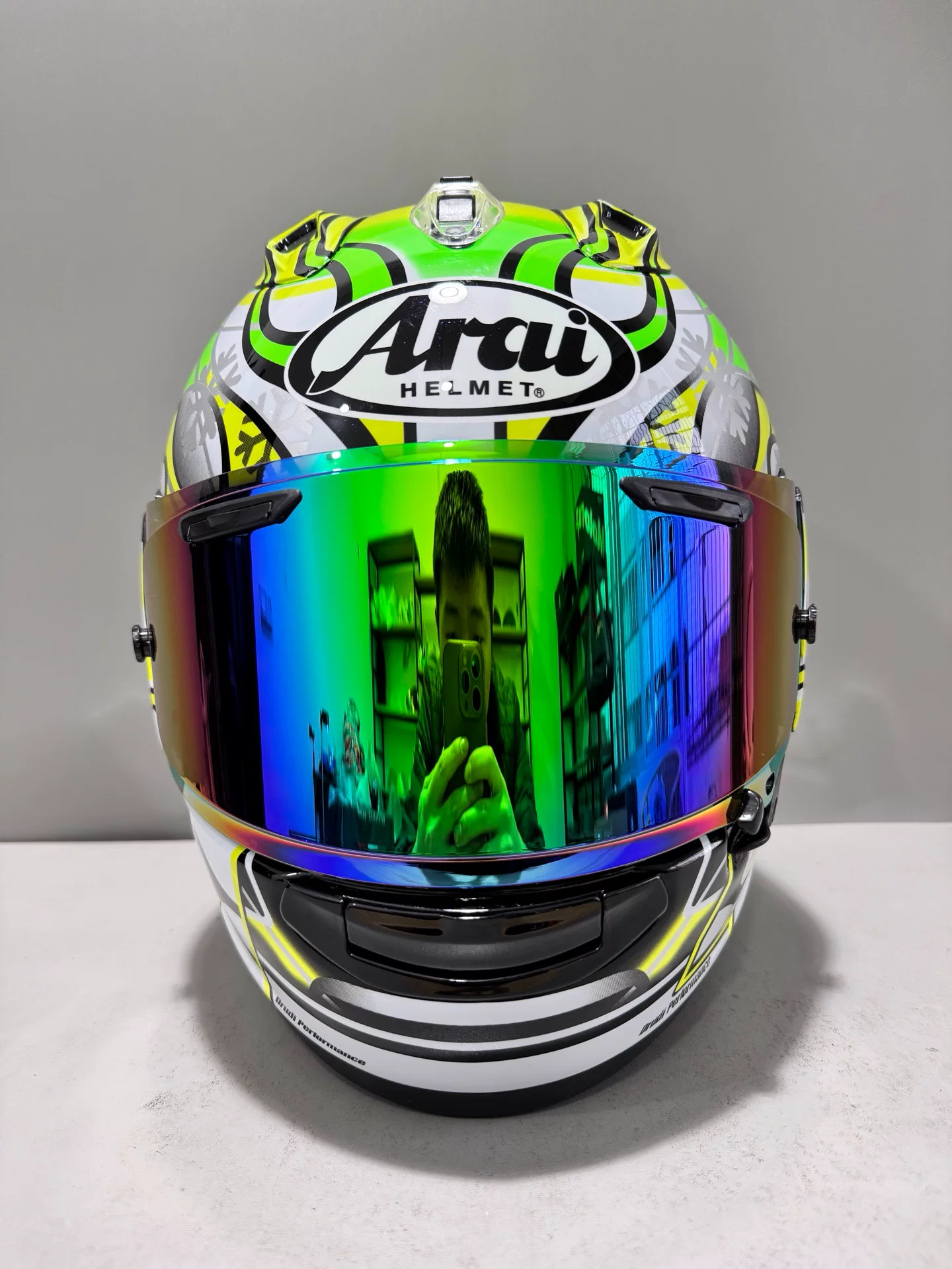 Шлем для мотоцикла Arai Rx7x Midorifaga Japan, защитный шлем для мужчин и женщин, универсальный для всех сезонов