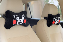 bear car headrest
