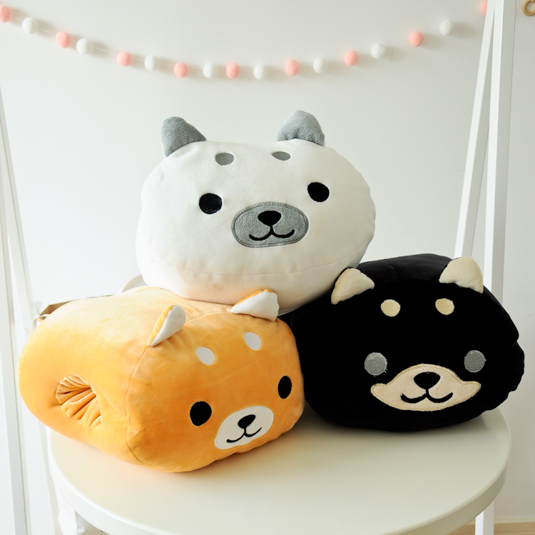 Special price Qing Shiba Inu feels soft hand cover student lunch break pillow office waist pillow