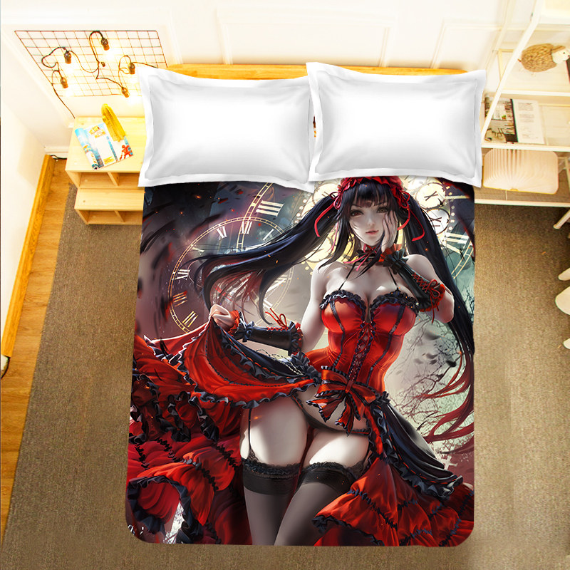 Come to Tutu Custom Fashion Azaki Three Bed Sheets Summer Students are Single Cartoon Secondary Meta Dating Big Combat Perimeter