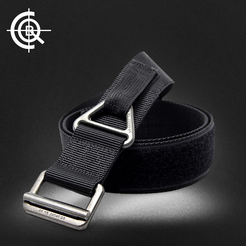 CQB Black Hawk Special Forces Tactical Belt Outdoor Multifunctional Rescue Tactical Army Fan Canvas Belt