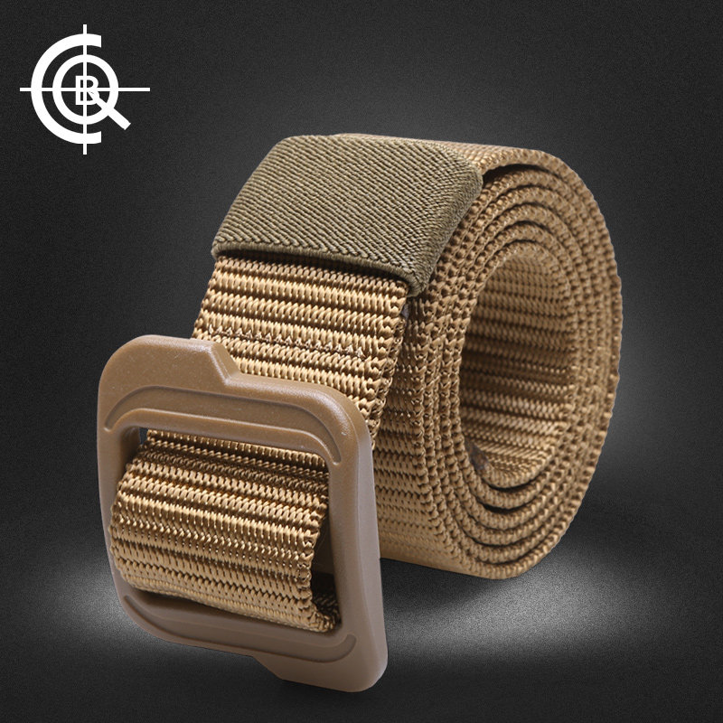 CQB Punisher Tactical belt Male Military Accessories Internal Girdle Nylon Outdoor Leisure Belt Commuter Belt