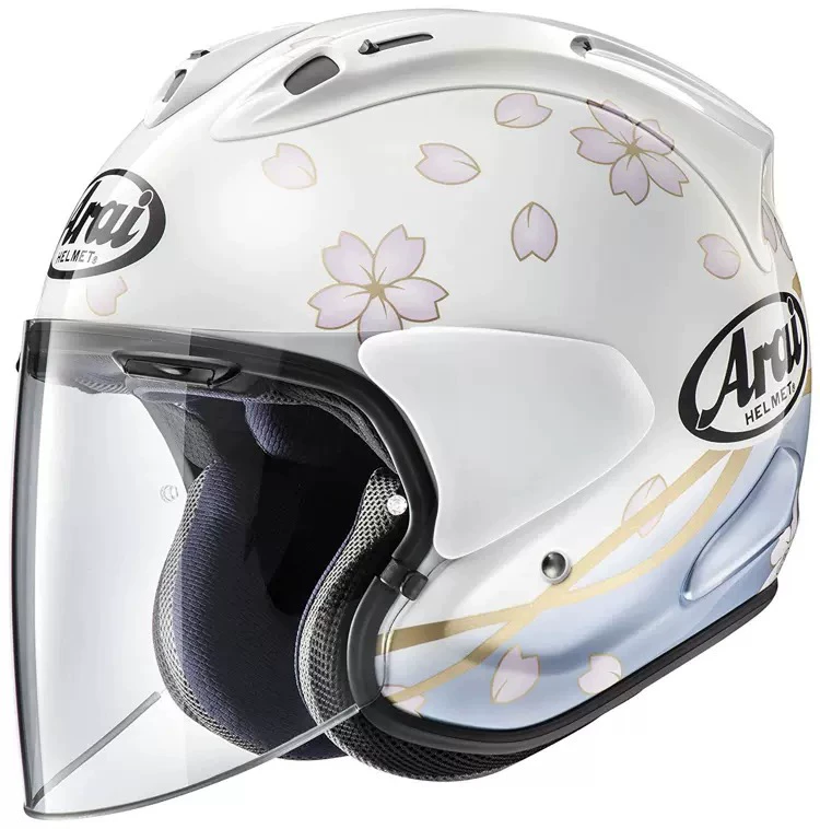 Сертифицированный SNELL шлем ARAI VZ-RAM всесезонный мотоциклетный шлем для взрослых, шлем 3/4, материал углеродистого волокна SRC
