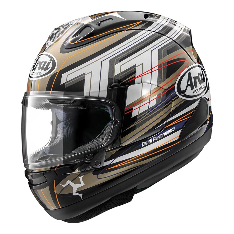 Arai Rx7X Big Eye 25Tt Akiyama Takashi Crane Green Dragon Gp4 Samurai Helmet
