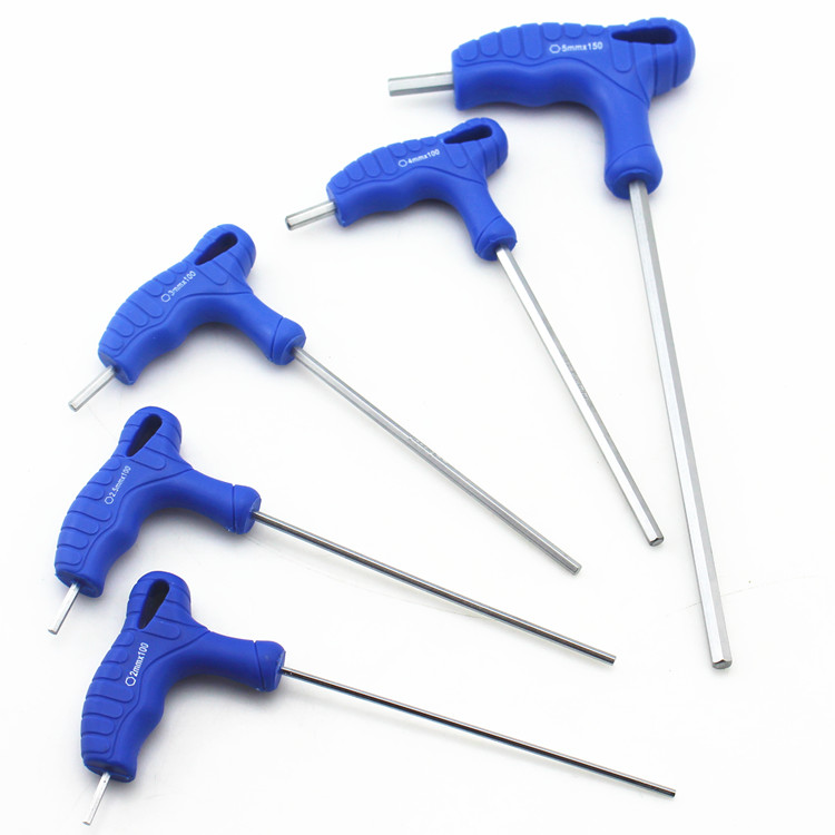 Penggong T-shaped ball head flat head hex wrench with handle 1 5 2 2 5 3 4 5 6 8 10mm