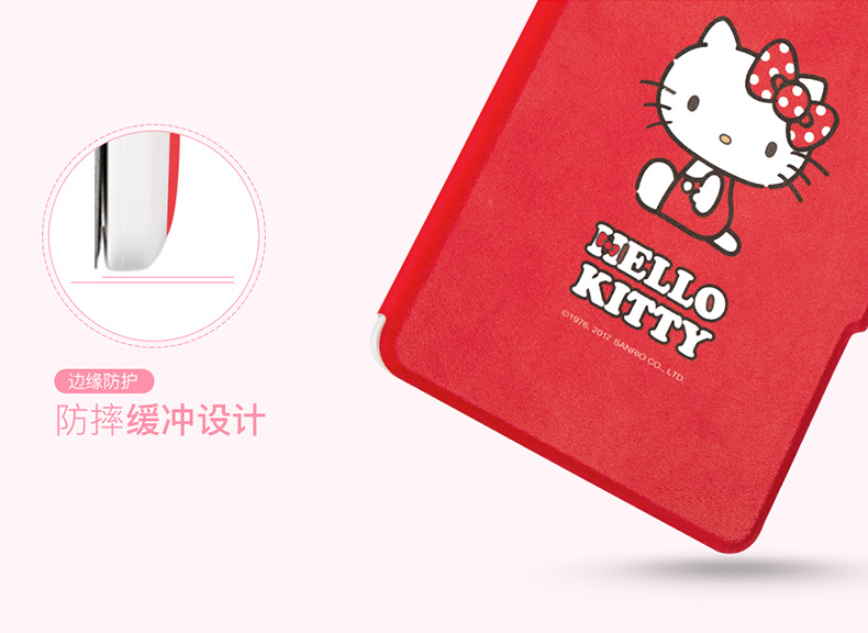 Hellokitty nắp bảo vệ Amazon kindle 2 paperwhite3 sáng tạo Starter Edition 558 e-book đệm microphone vỏ mỏng bao da kpw3 958 Nhật Bản văn học ngủ voyage - Phụ kiện sách điện tử bao da ipad gen 6