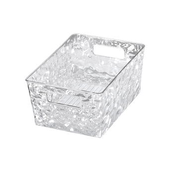 Cosmetic storage box with large capacity stackable storage