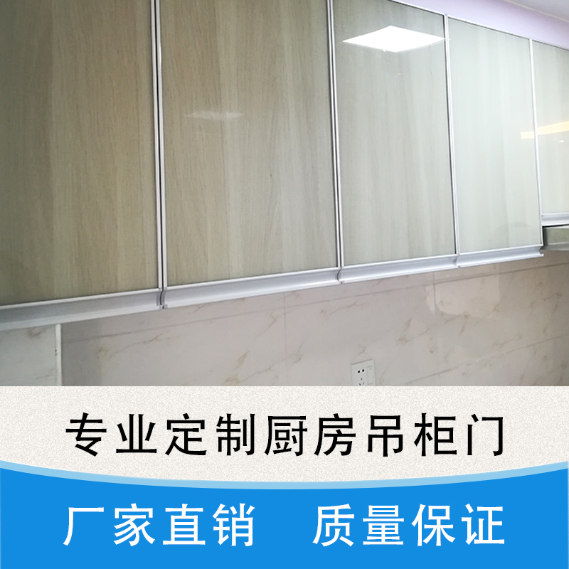 [USD 46.06] Crystal steel door without frame hanging cupboard door