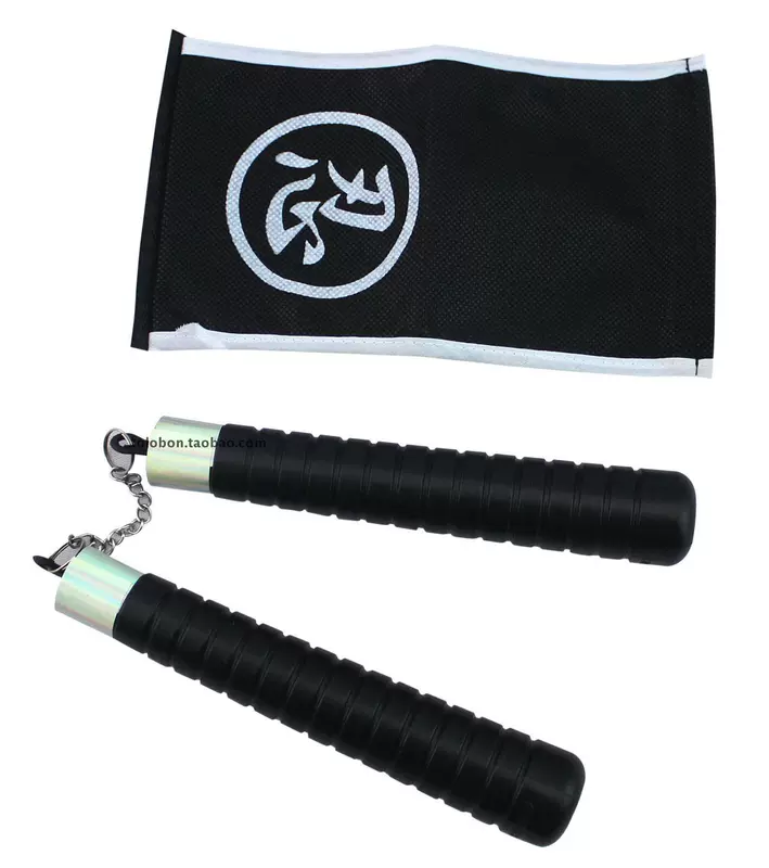 Đồ chơi ngày của trẻ em Nunchaku Vũ khí nhựa Đạo cụ Trang trí biểu diễn Bài tập biểu diễn Nunchaku Two - Sản phẩm Đảng / Magic / Hiệu suất