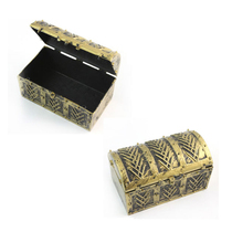 Pirates of the Caribbean Jewelry box Treasure box Chip bag Antique box Childrens toys game treasure chest props