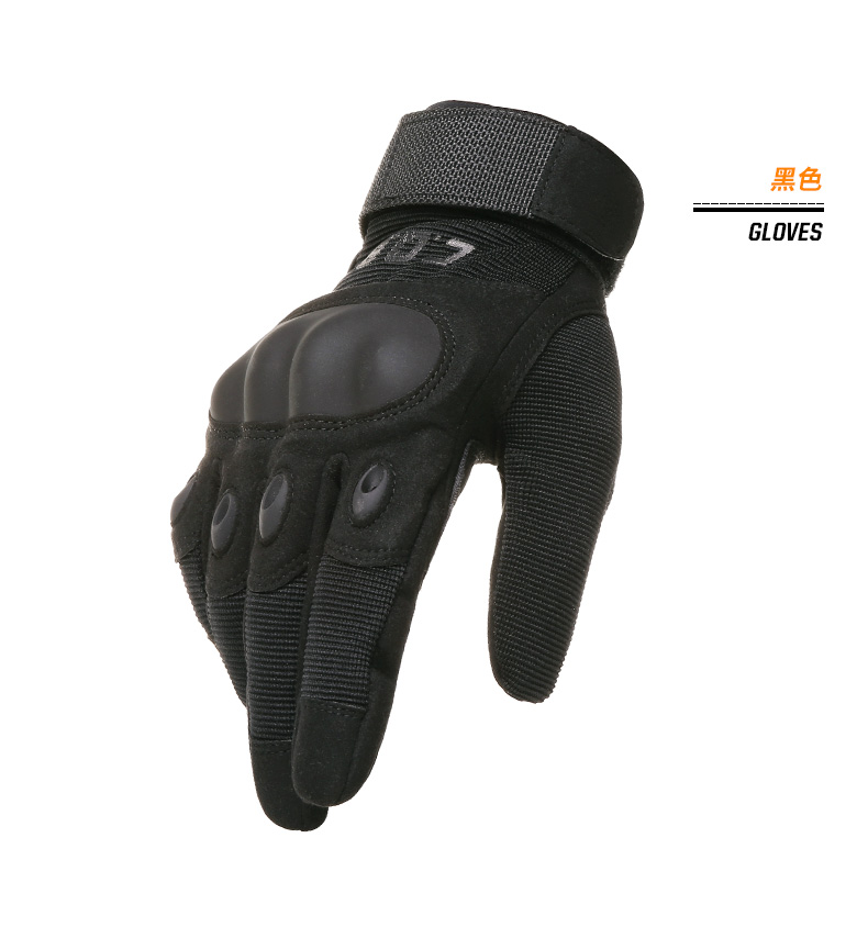 CQB ngoài trời găng nửa ngón tay găng tay chiến thuật ngoài trời găng tay leo fan quân chiến đấu găng tay chiến đấu - Găng tay bao tay đi nắng