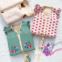 Childrens buoyancy vest Danish style life jacket male and female baby swimming auxiliary vest infant and toddler free inflatable swimming ring