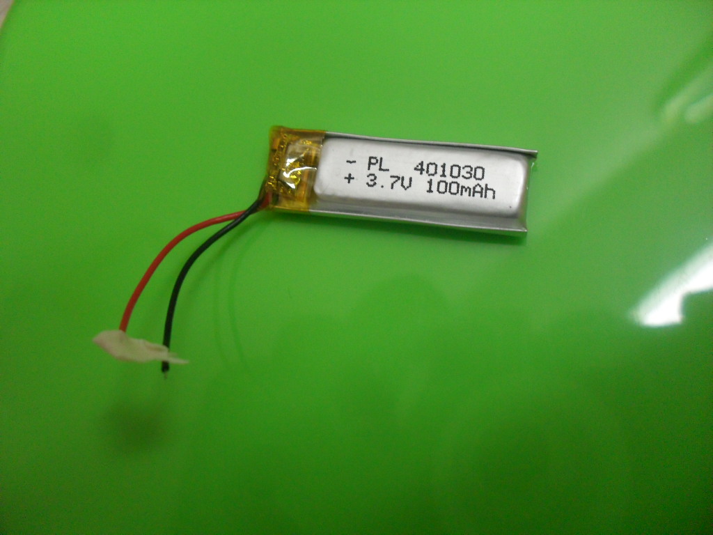Lithium battery polymer battery 100mAH 2g 401030 Falcon battery Jabra 3 7V