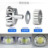 Đèn chiếu sáng xe điện LED chói Sửa đổi siêu sáng 12V60V xa và gần đèn pha xe máy tích hợp bóng đèn cường độ ánh sáng - Đèn xe máy đèn siêu sáng xe máy