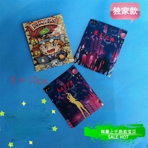 Spot trendy brand Dance King Night 8*10㎝ tiger bag three-side sealing flat mouth aluminum foil bag waterproof moisture-proof bag