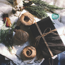 Hemp rope Rope decoration line DIY material preparation Manual binding Natural retro small fresh photo wall clip