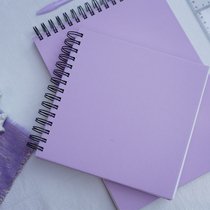 Find the card purple 180g coil sketch Ben Fine art Private square painting This A4 student uses a thickened hand plotter