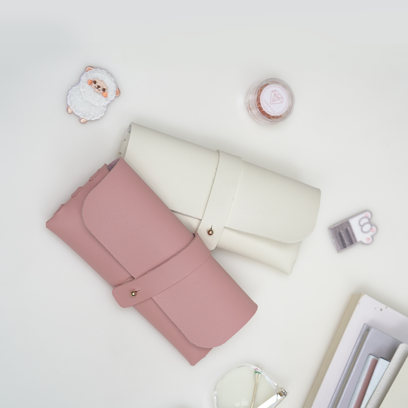 Find Card Glasses Case Cortical Handmade Glasses Bag Ins Wind Portable glasses containing box Han version Teenage Sunglasses Case