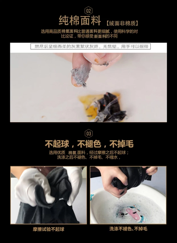 Chất liệu cotton dày cộng với nhung thể thao quần âu nam rộng quần cừu cashmere cộng với phân bón XL