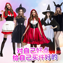 Halloween Costumes Women Dress Women Dresses Dress Witch Cos Costume Adult Vampire Ghost Bride Bat Dress