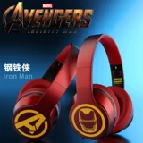 Marvel Co -Brice Insure Man Bluetooth Headse Headse Hear в тяжелом сабвуфере снижение шумоподавления TWS Беспроводная гарнитура кино музыка Apple Xiaomi Mobile Phone Компьютер мужские и женские альянс универсальных мстителей
