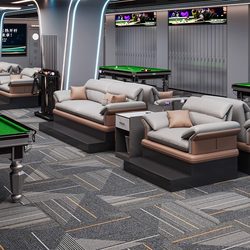 Ball Room Factory Direct Sales High-End Light Luxury Billiard Room Sofa Ball Viewing Chair Ball Viewing Sofa Billiard Hall Ball Room Sofa