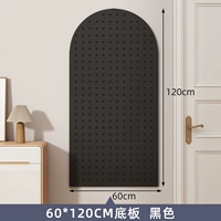 Арочная 60*120 нижняя пластина [черная]