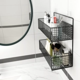 Полка ванной комнаты без удара туалетной туалетной туалетной туалетной ванной комнаты туалет туалет, ванна, ванна, настенная стена висеть на стене