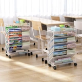 Классный стол, хранилище для книг, съемный стол на колесиках, небольшая книжная полка, студенческий стол, выдвижная стойка для хранения от пола до потолка