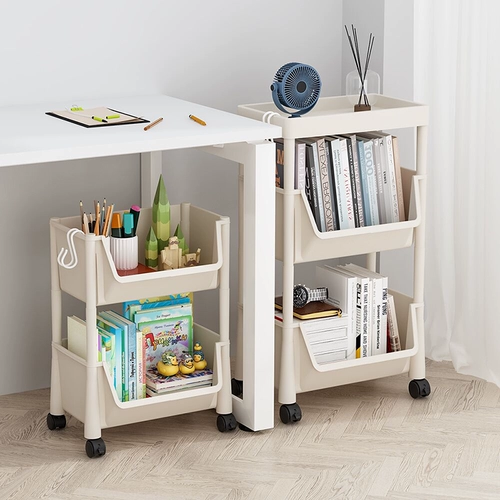 Книжная полка, игрушка, многослойная система хранения, тележка для домашнего использования, простой книжный шкаф