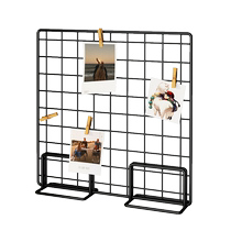 Grid display rack art desktop kindergarten art area work rack grid stand stall jewelry pendant rack