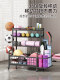 Sports and Fitness Equipment Storage Rack, Home Basketball Rack, Kettlebell Dumbbell Rack, Foam Roller Yoga Mat Storage Rack with Wheels