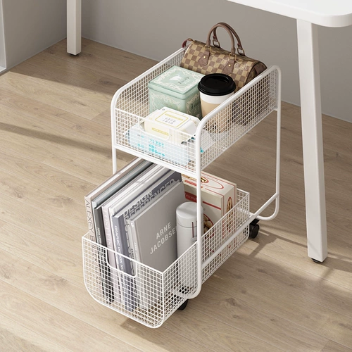 Настольная книжная полка, простой книжный шкаф, система хранения, тележка