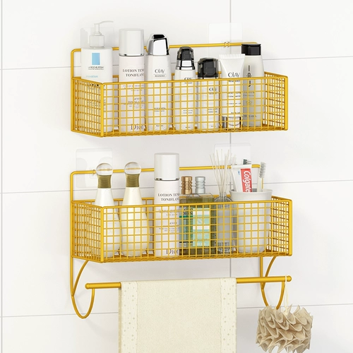 Полка ванной комнаты без удара туалетной туалетной туалетной туалетной ванной комнаты туалет туалет, ванна, ванна, настенная стена висеть на стене