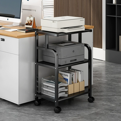 Стойка для принтера напольная офисная многослойная мобильная система хранения утюг шкаф для рабочей станции компьютерный кронштейн