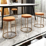 Легкий роскошный маленький стул для маленького стула может сложить круглую стул сети красный обеденный стол