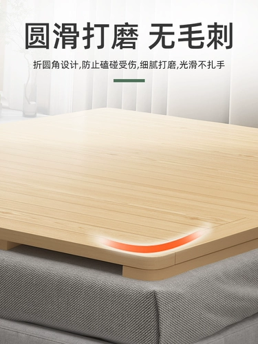 Складной закаленный дышащий защитный матрас для домашнего использования из натурального дерева