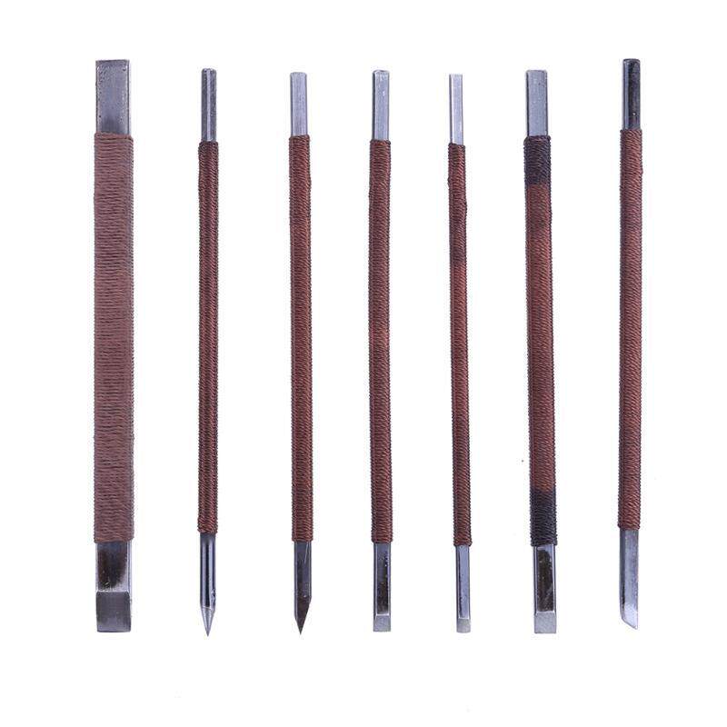 2022 New 7pcs Engraving Cutter Manganese Steel Carving Stone