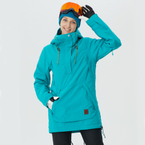 RUNNINGRIVER running women winter outdoor ski clothes top pullover veneer A8011