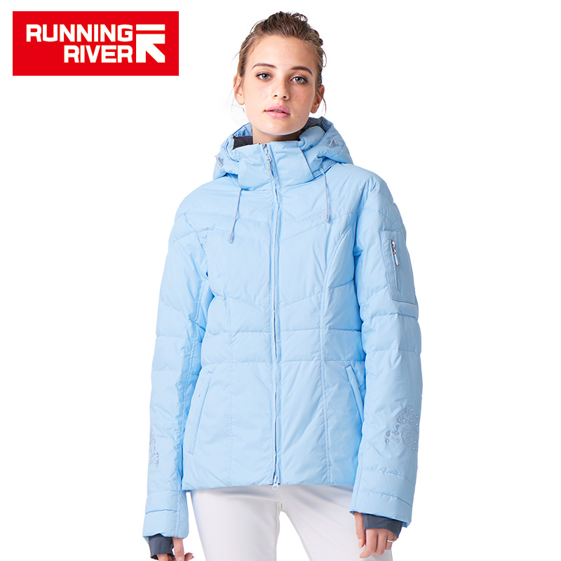 Running River Running Lady Ski Suit Jacket Outdoor Sports Cotton Clothing Winter Warm L4985