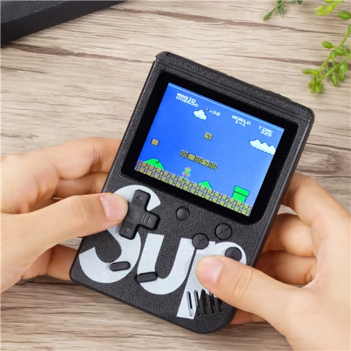 Classic FC Pocket Children Retro Tetris Super Mario Máy chơi game mini hoài cổ Vintage cầm tay