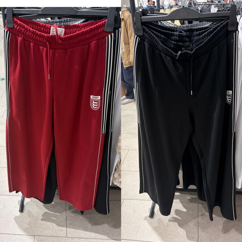 Authentic Store Product 1307987 Men's Woven Trousers 2025 Spring New Casual Pants