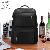 Fidudy all new business double shoulder bag men light backpacks large capacity travel bag 15 6 inch computer bag