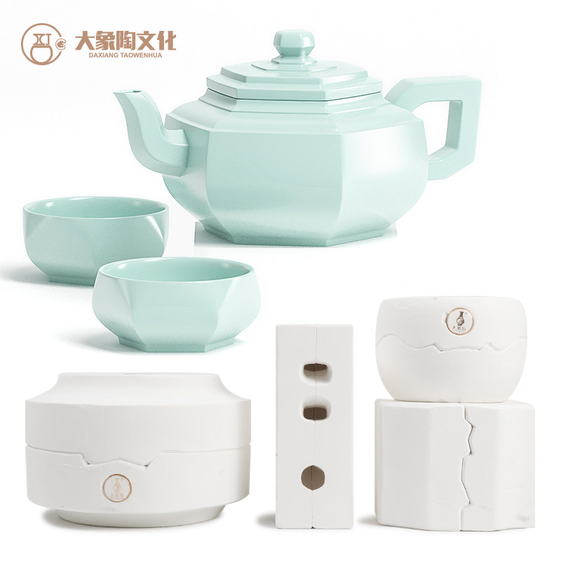 Xuehua pot 300ML ceramic ceramic gypsum grouting mold mud grouting with teapot teacup grouting mold