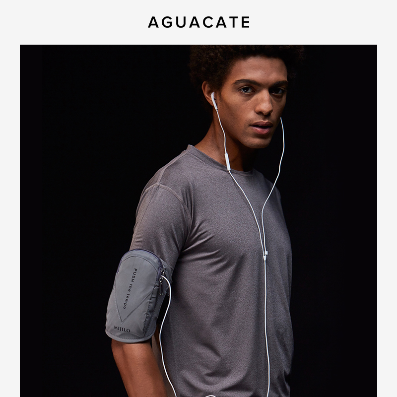 AGUACATE running mobile arm sleeve men and women sports arm sleeve Apple Huawei Universal Fitness arm bag wrist bag