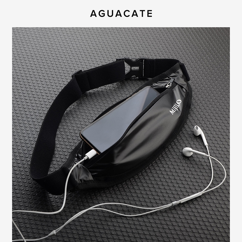 AGUACATE running pockets men's sports pockets women's running equipment fitness outdoor small pockets ultra-thin invisible