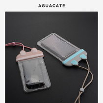 AGUACATE personality cute mobile phone waterproof bag diving cover can touch screen drifting swimming transparent sealed shell PVC